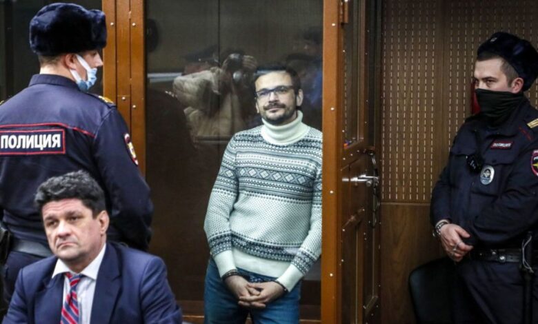 Corte rusa rechaza apelación de activista condenado a más de ocho años de cárcel