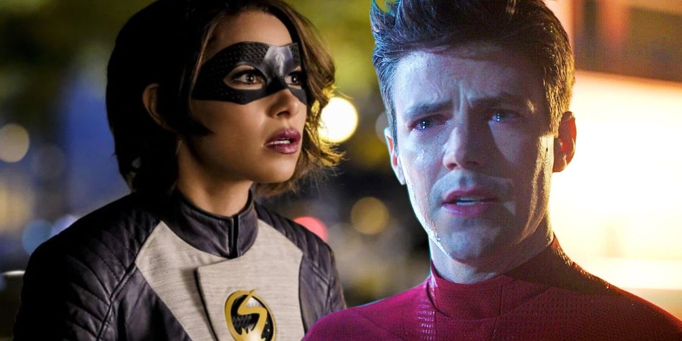 Barry and Nora an The Flash