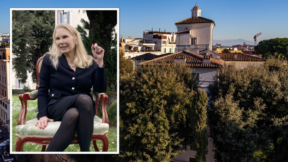 Desalojan a princesa nacida en Texas de villa de Italia