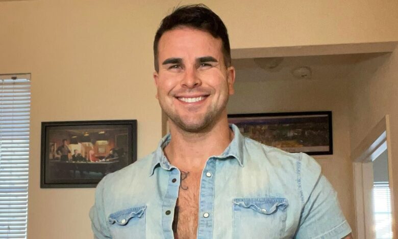 The Bachelorette star Josh Seiter smiling
