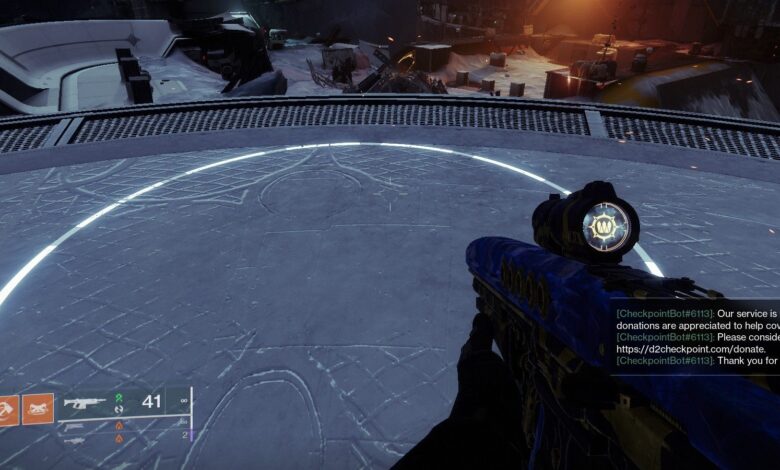 Destiny 2 Taniks Checkpoint Screenshot