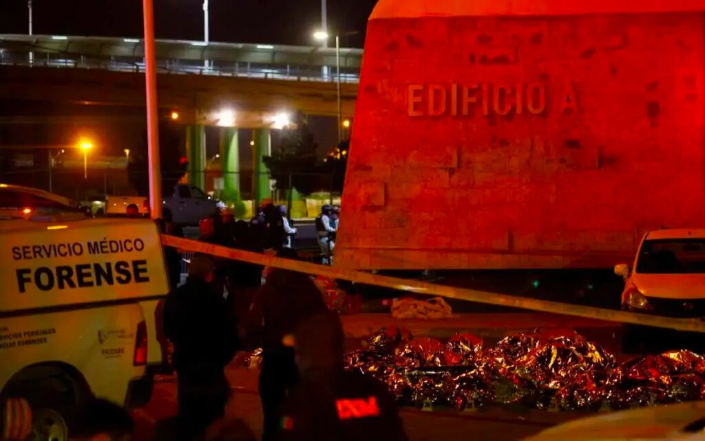 Detienen a funcionario del INM por incendio en Juárez