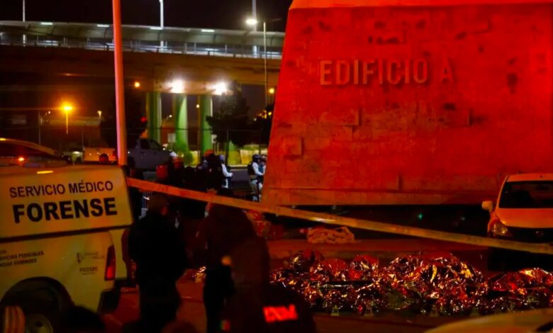Detienen a funcionario del INM por incendio en Juárez