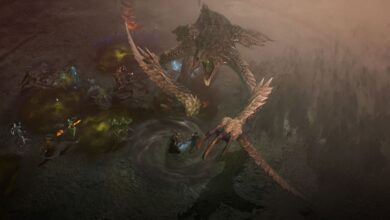 Ashava attacking several characters in Diablo 4
