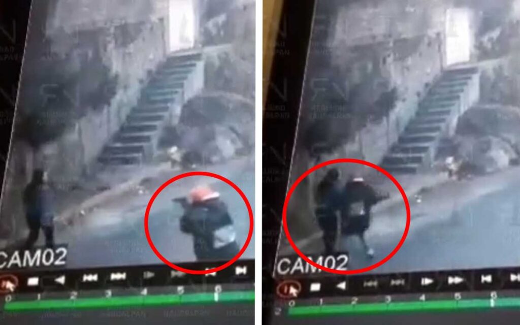 Difunden video de asalto a punta de pistola en Naucalpan