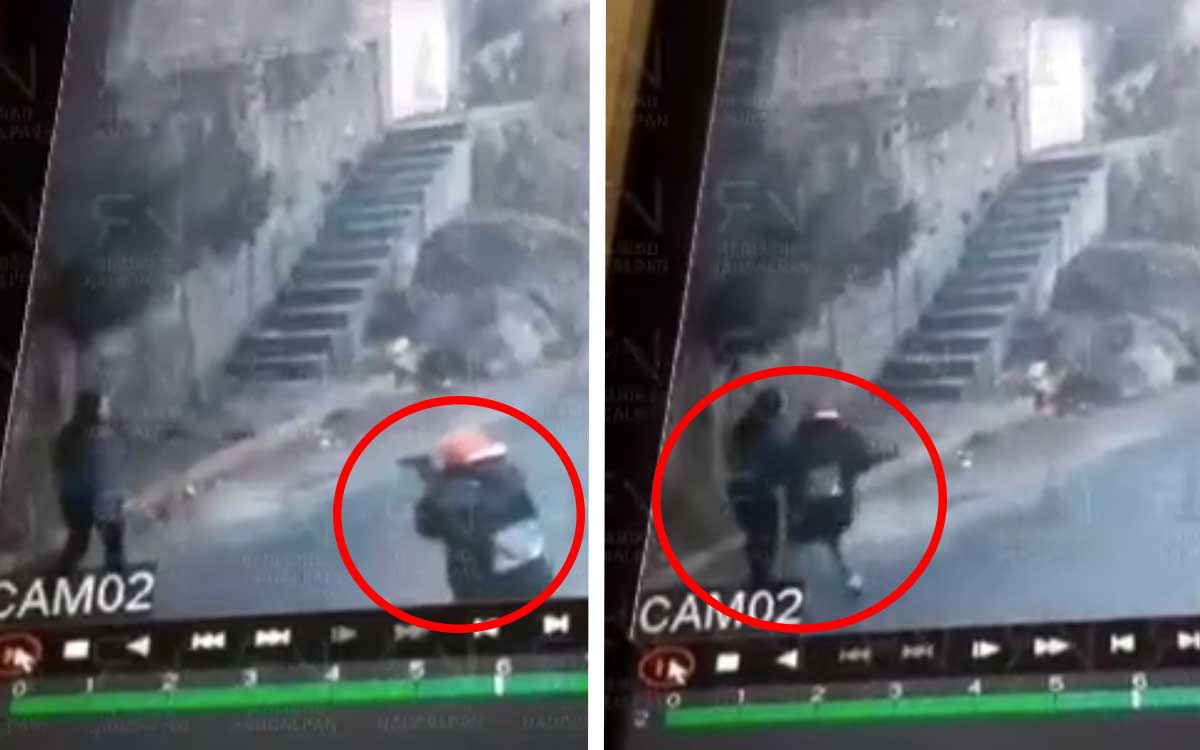 Difunden video de asalto a punta de pistola en Naucalpan