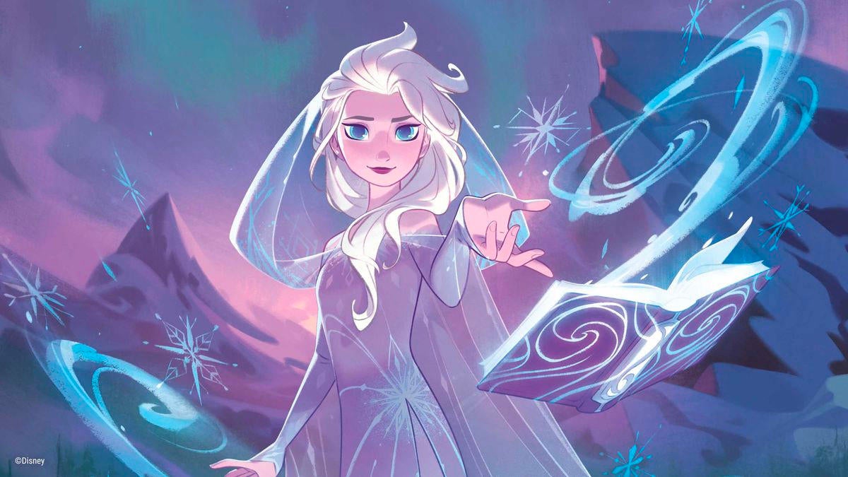 Disney Lorcana revela tratamiento de lámina para tarjetas