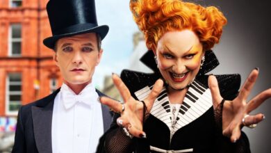 Neil Patrick Harris and Jinkx Monsoon in Doctor Who
