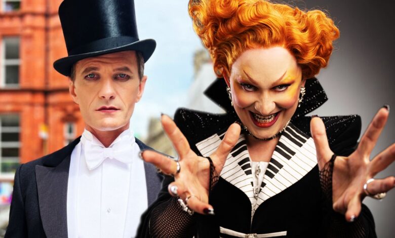 Neil Patrick Harris and Jinkx Monsoon in Doctor Who