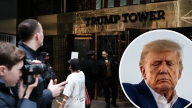 Donald Trump viaja de Florida a NY para enfrentar acusación penal