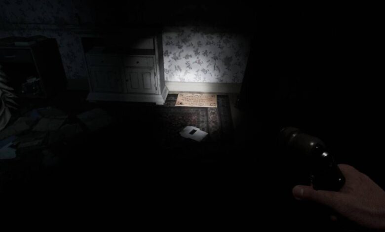 Demonologist Ouija Board Cursed Item from Random Spawn on Abandoned House Map