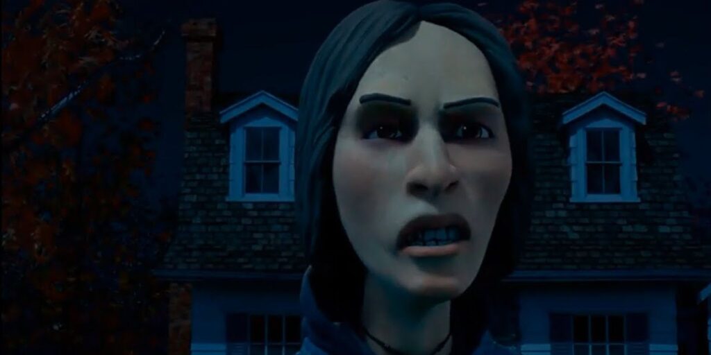 Bones looking confused in Monster House