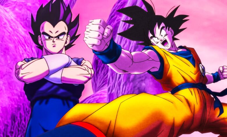 Dragon ball super super hero goku vegeta