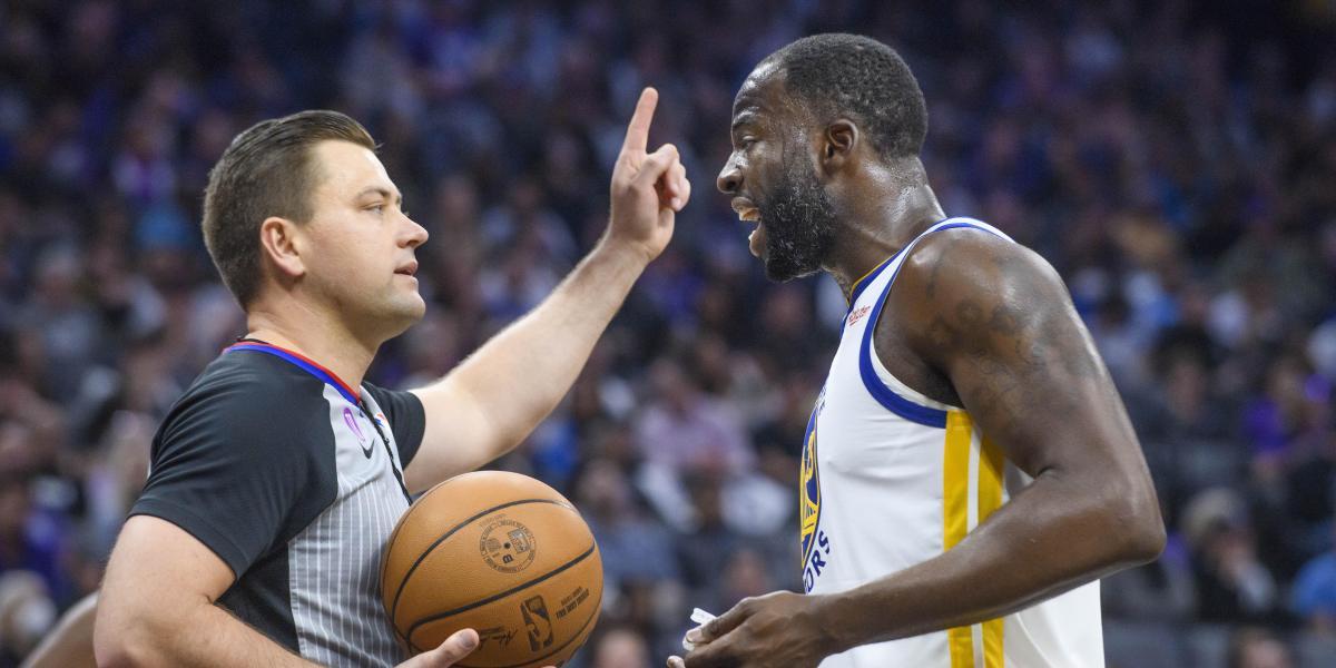 Draymond Green, expulsado por un feo pisotón a Domantas Sabonis