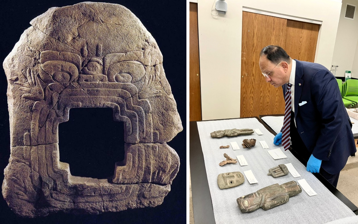 EU devuelve la pieza Olmeca más buscada por México