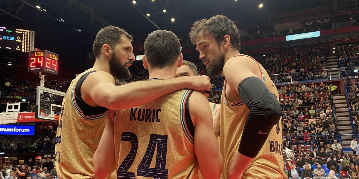 El 1x1 del Barça ante el Olimpia Milano