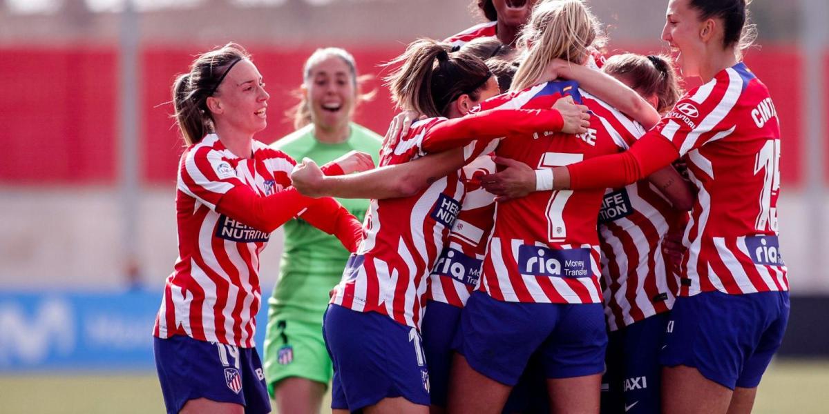 El Atlético Femenino, a irse al parón presionando por la Champions