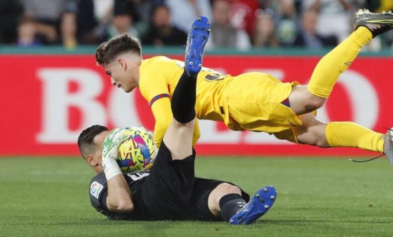 El Elche denuncia al Barça por alineación indebida