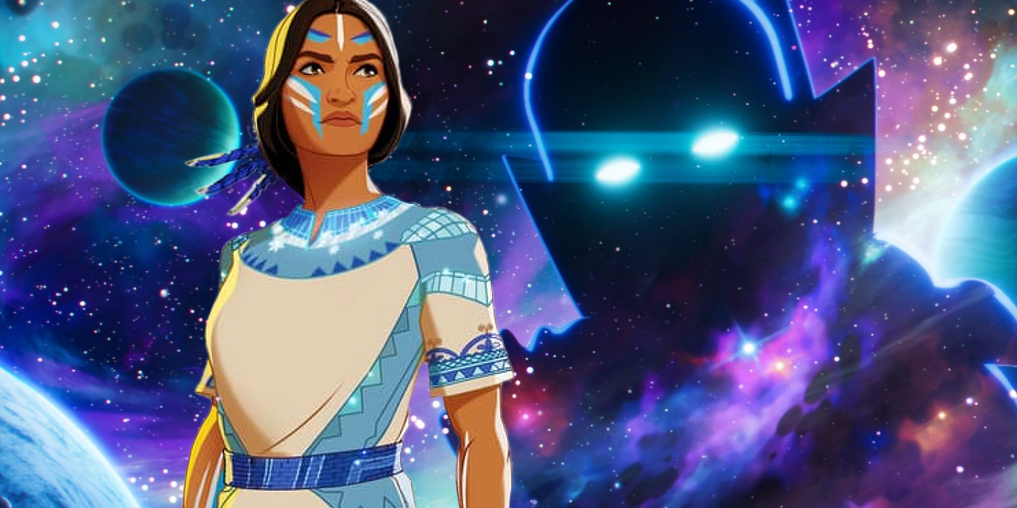 The Watcher from What If...? next to Kahhori from season 2