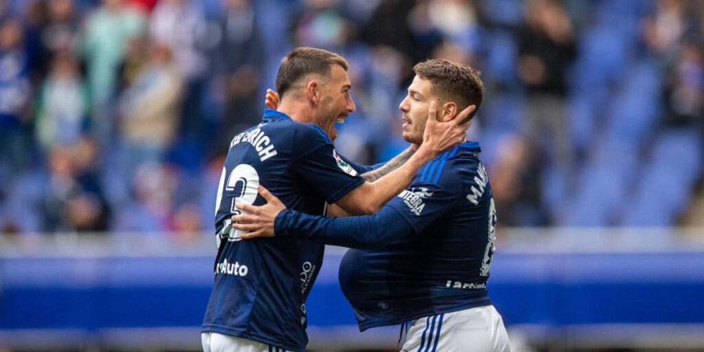 El Oviedo vive su 'fiesta del gol' ante el Lugo