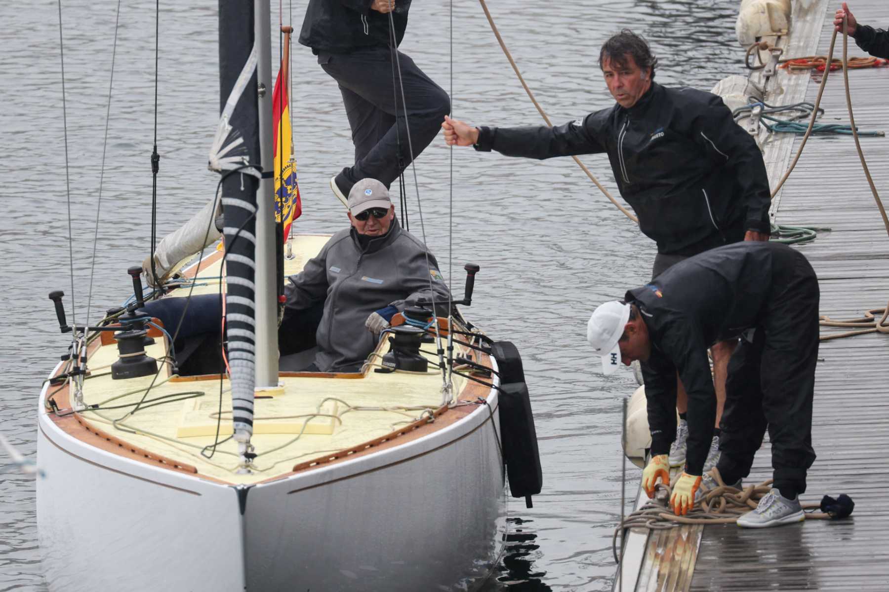 El Rey Emérito, Juan Carlos I, en Sangenjo / Gtres