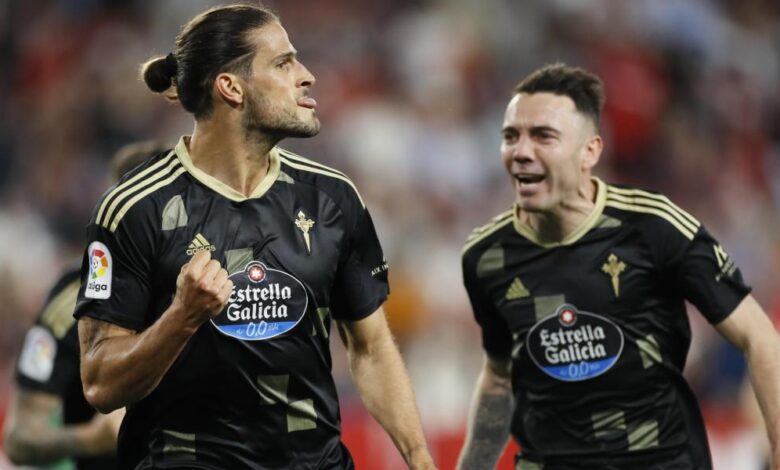 El Sevilla, víctima de un duro mazazo ante el Celta
