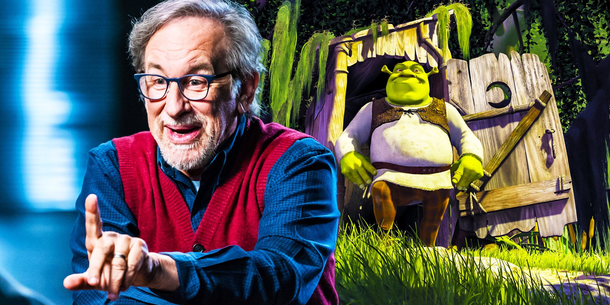 Steven spielberg Shrek movie