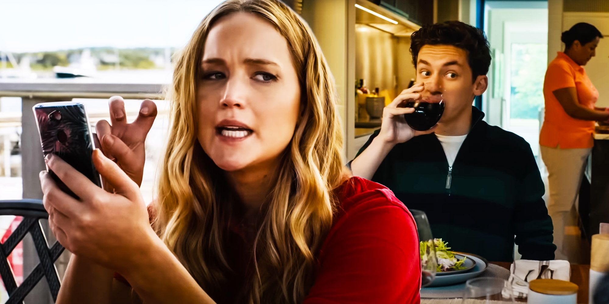 El actor de No Hard Feelings revela cómo él y Jennifer Lawrence improvisaron en el set