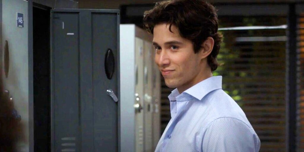 Danny smiling in The Good Doctor