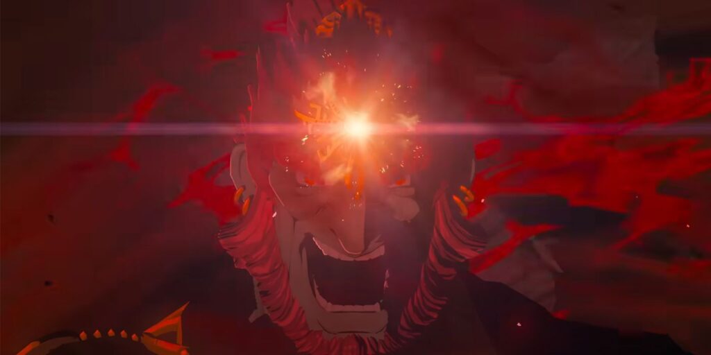 Ganondorf's reveal in The Legend of Zelda: Tears of the Kingdom
