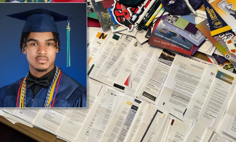 El adolescente Dennis Barnes rompe récord de becas con más de $9 millones en ofertas de universidades