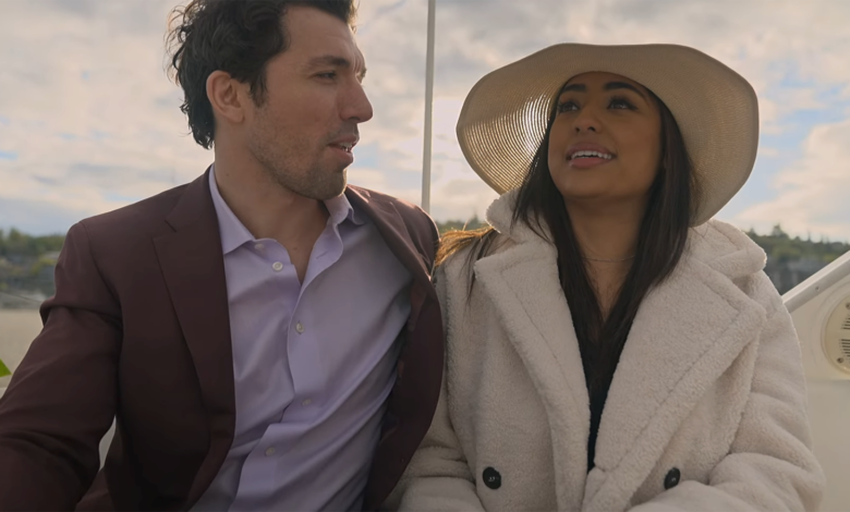 Bliss and Zack from Love Is Blind Season 4 on a boat
