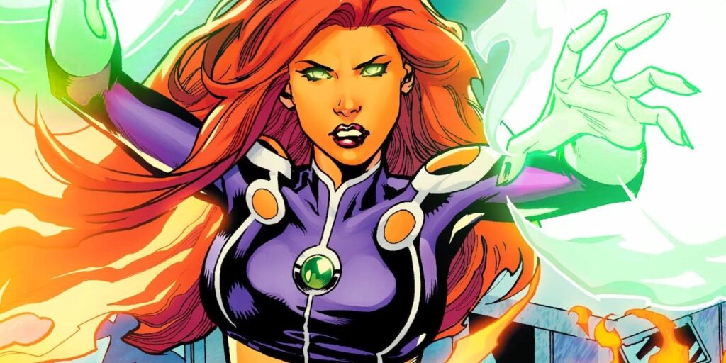 teen titans starfire powers