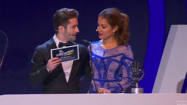 Pelayo Díaz e Hiba Abouk / Youtube