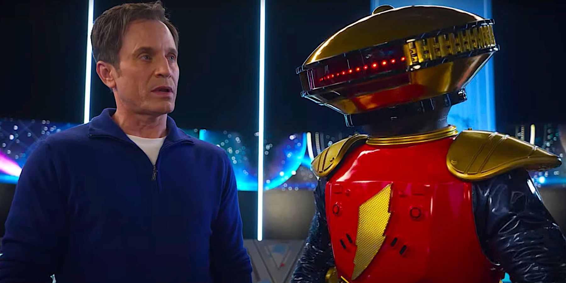 El clip de la reunión de los Power Rangers explica los poderes de Dino de los Rangers rojos y rosados