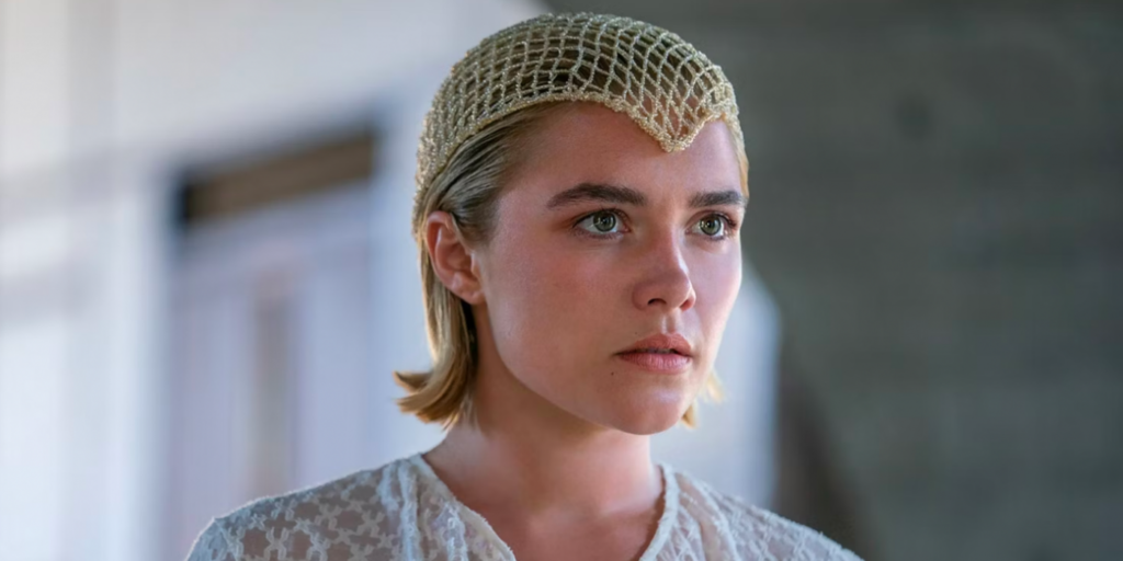 Florence Pugh as Princess Irulan in Dune Part Two