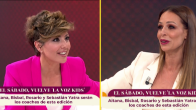El corte de Eva González a Sonsoles Ónega: "No pongas en mi boca palabras que no he dicho"
