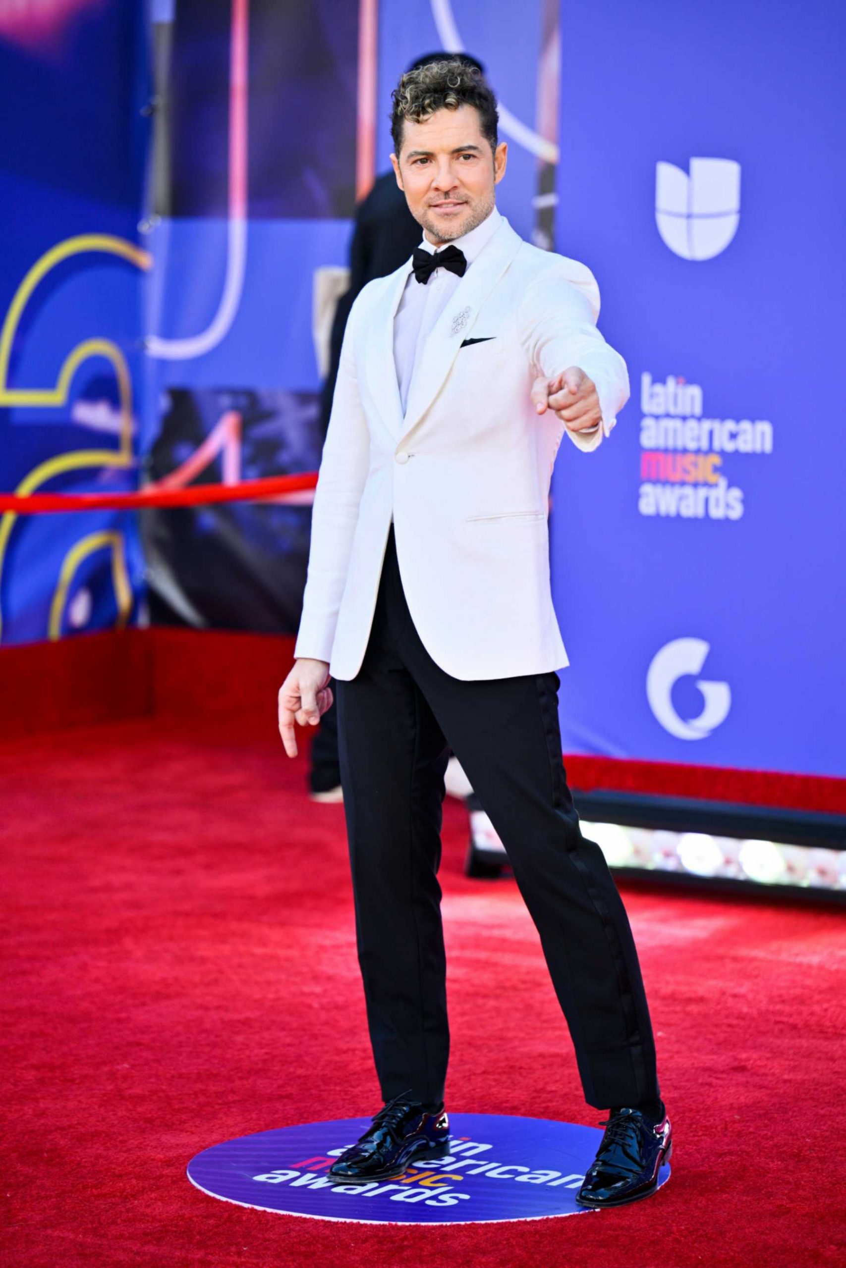 El cantante David Bisbal en los Premios de Música Latinoamericana en Las Vegas / Gtres
