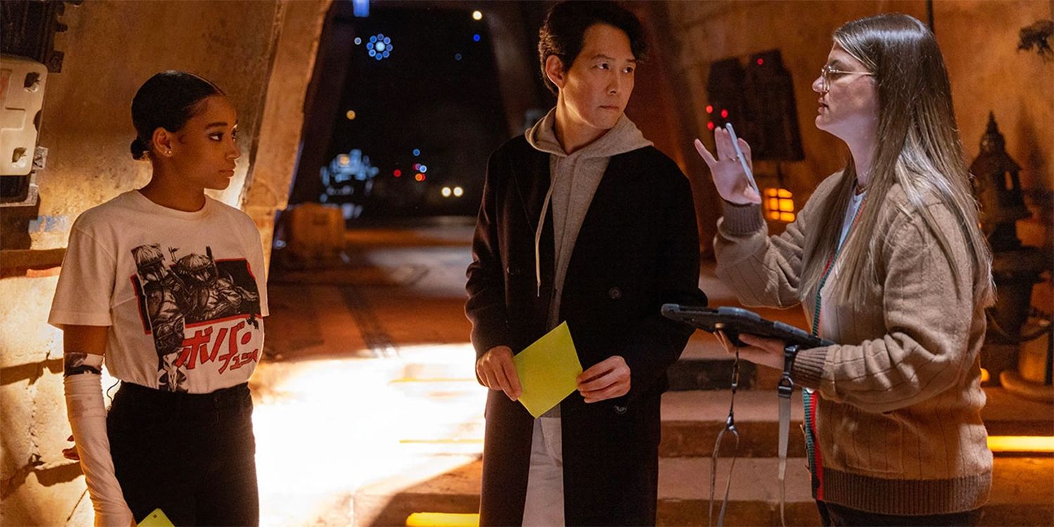 Amandla Stenberg Lee Jung Jae Acolyte Filming