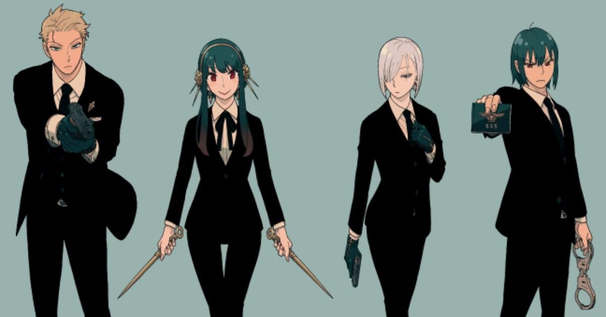 El elenco de Spy x Family obtiene elegantes cambios de imagen en un nuevo póster