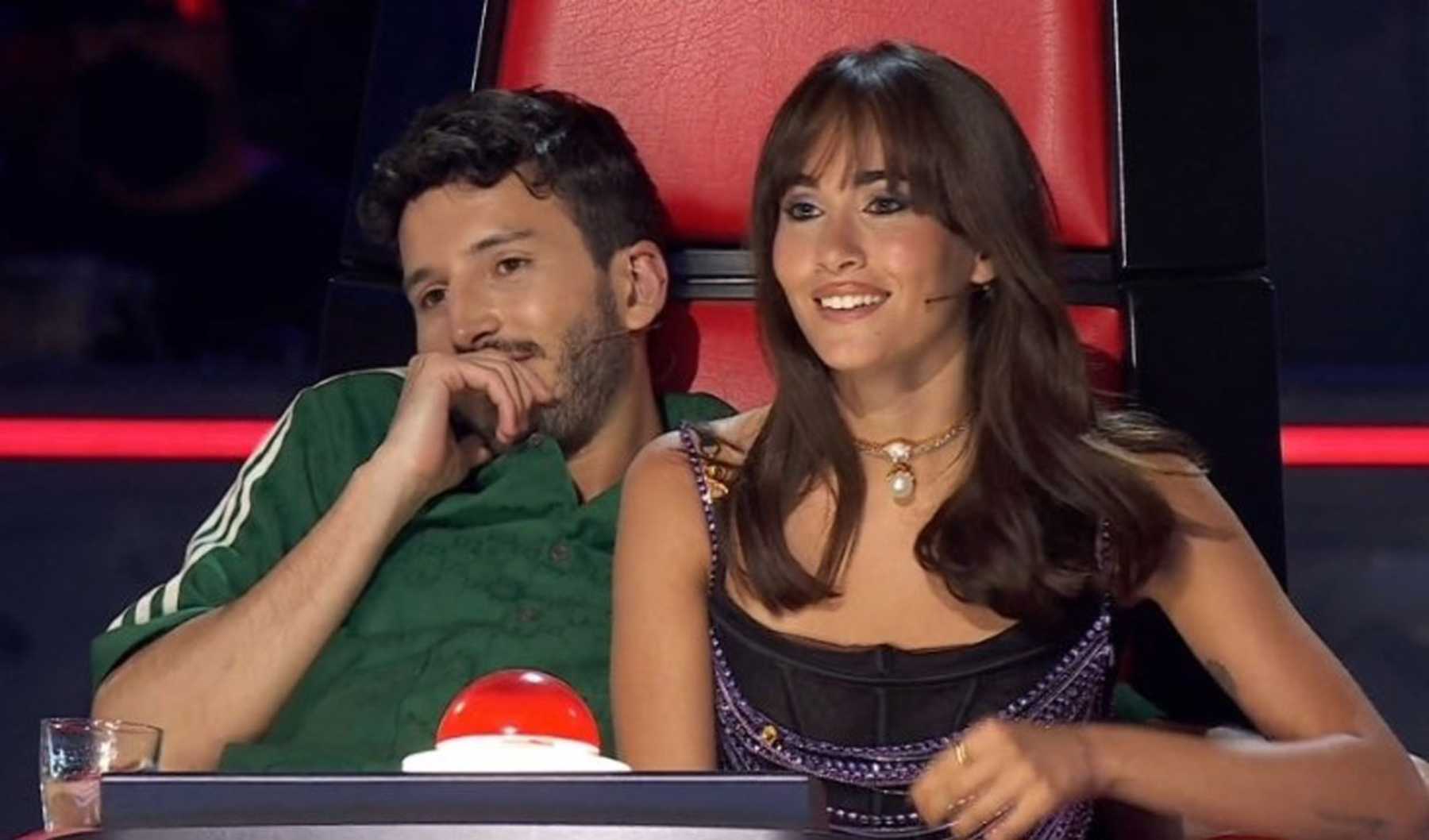 Aitana y Sebastián Yatra en 'La Voz Kids' / Gtres