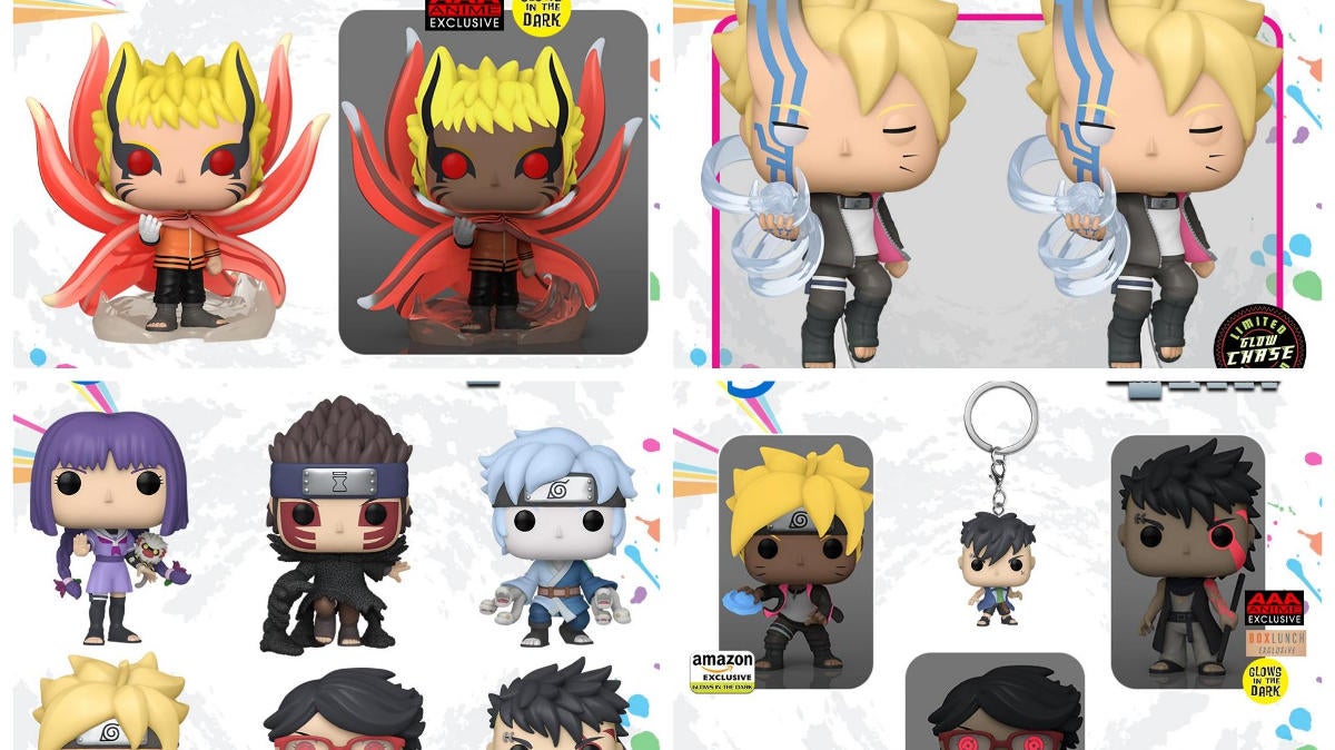 El enorme Funko Pop Wave de Naruto y Boruto está repleto de exclusivas de anime AAA