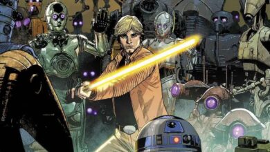 Star Wars Luke Skywalker Dark Droids