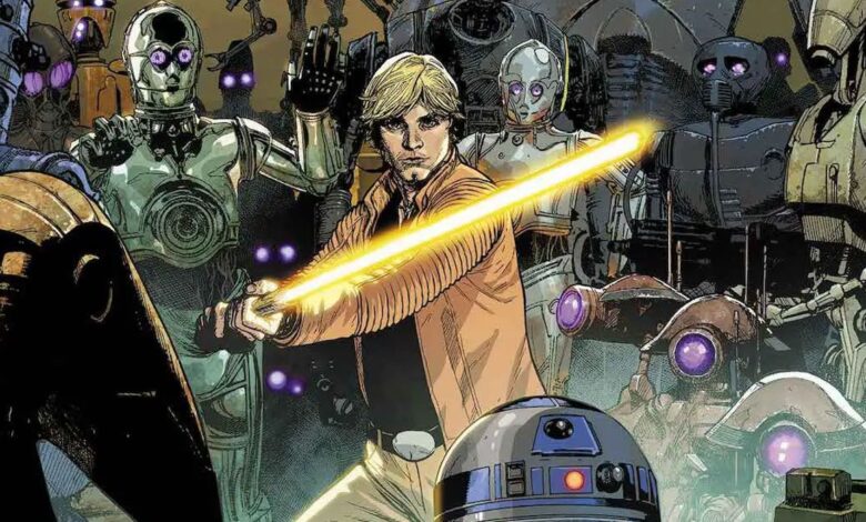 Star Wars Luke Skywalker Dark Droids