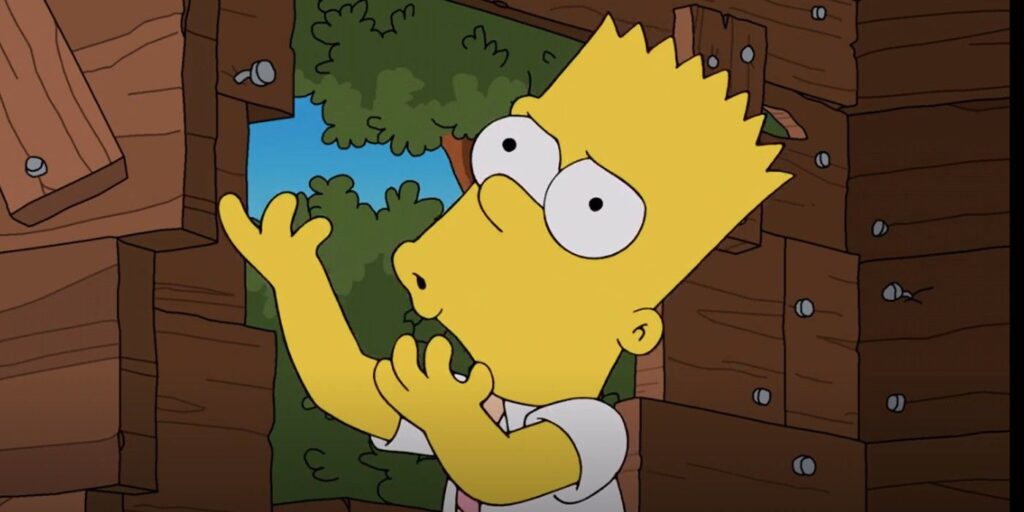 Bart Singing Simpsons Season 33 Finale