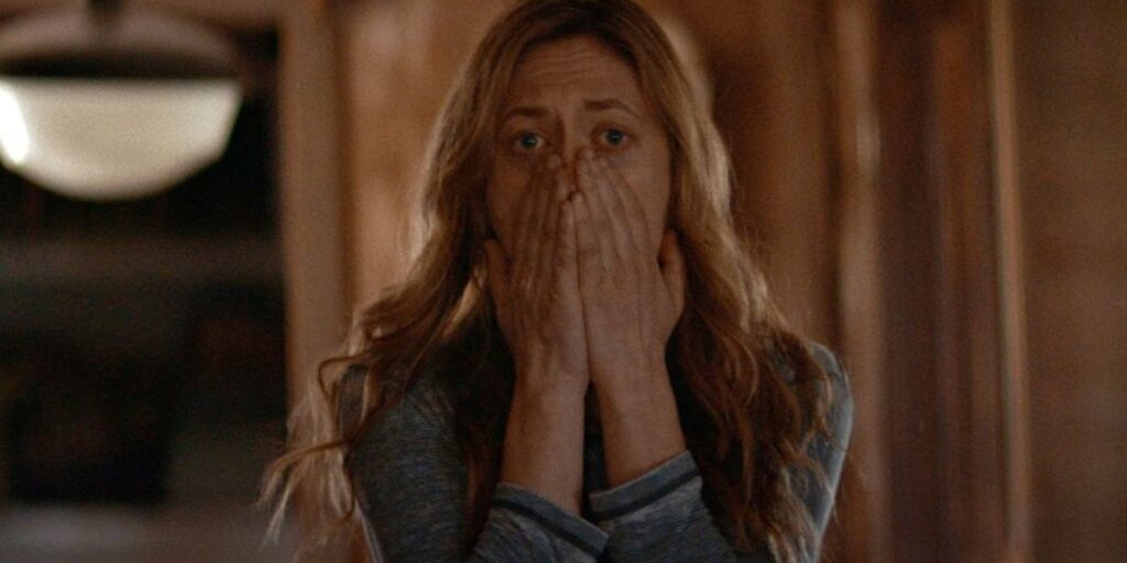 The Dark and the Wicked Louise in shock