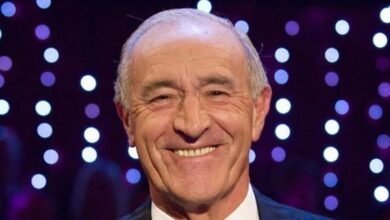 Len Goodman from Dancing With The Stars smiling