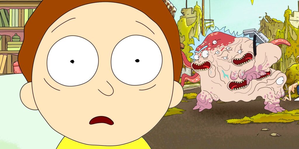 Rick and morty Cronenberg Monster Rick