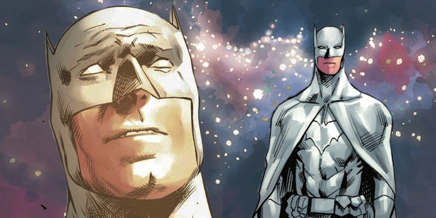 El nuevo batitraje blanco de Batman marca su triunfo final como héroe