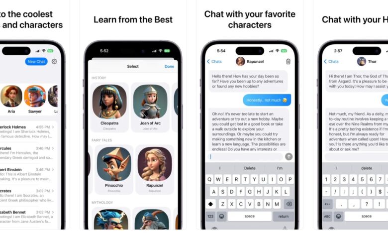 El nuevo chatbot con IA de Superchat te permite enviar mensajes a personajes históricos y ficticios a través de ChatGPT